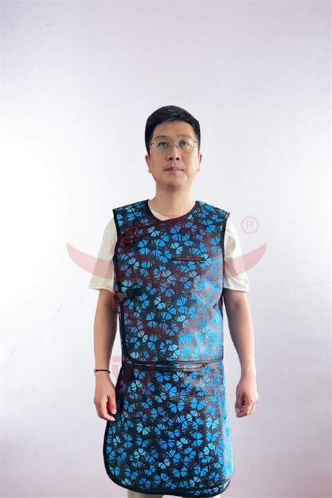 新款藍色小蝴蝶分體鉛衣